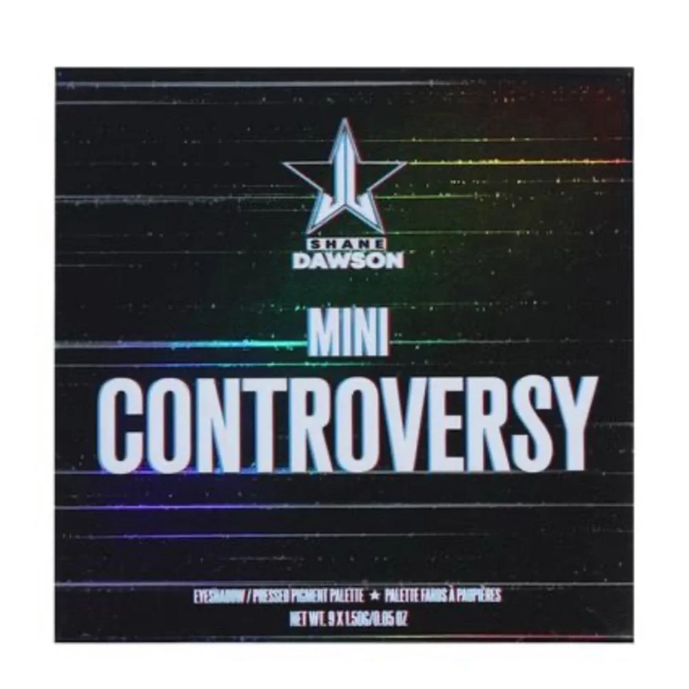 Jeffree Star & Shane Dawson  Controversy Eyeshadow Pallet 9 Vibrant Colors